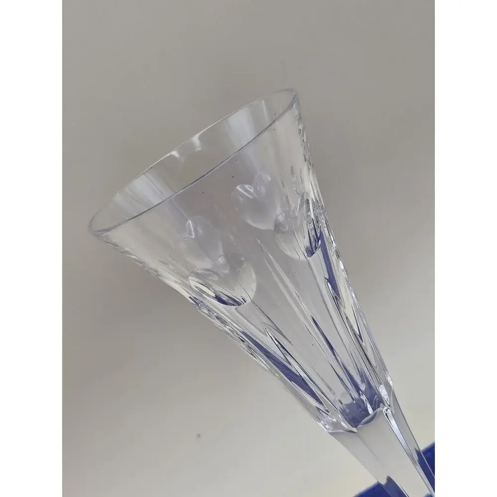 Waterford Crystal Fluted Champagne Millennium Series Clear VTG